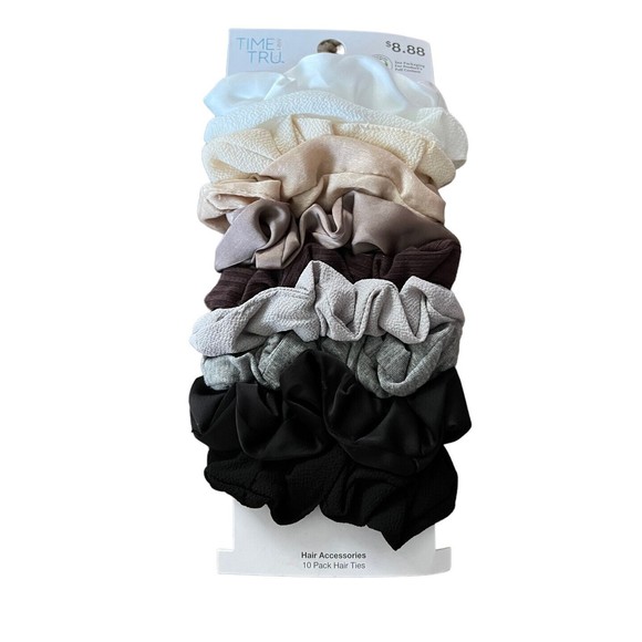 Time And Tru Scrunchies Lot Of 54 Packs Hairbows Hair Tie New Wholesale
